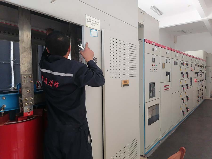 高低压配电柜自动灭火装置